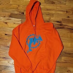 Orange Miami Dolphins Hoodie